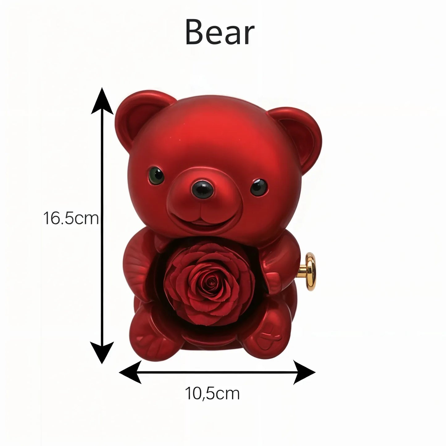 Osito Rosa con Collar Secreto